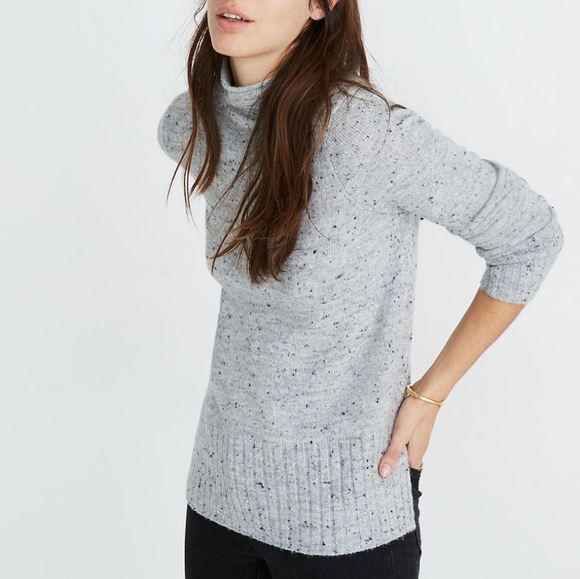 Madewell Sweaters - Madewell Merino wool Turtleneck ribbed sweater
